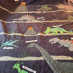 COPY - COPY - COPY - Pottery Barn Kids Dinosaur Quilt Full Size